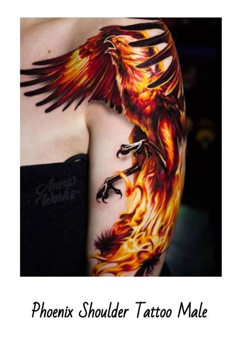 phoenix tattoo homme|40 Poweful Phoenix Tattoos for Men (2024)